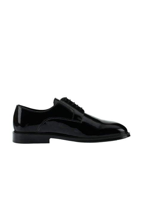 Black Classic Patent Leather Shoes