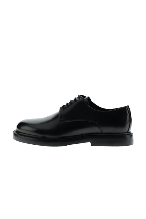 Black Casual Leather Shoes