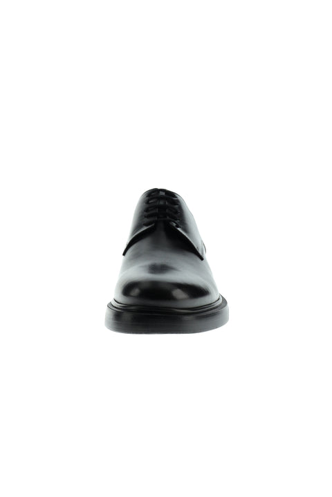 Black Casual Leather Shoes