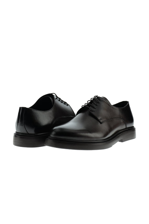 Dark Brown Casual Leather Shoes