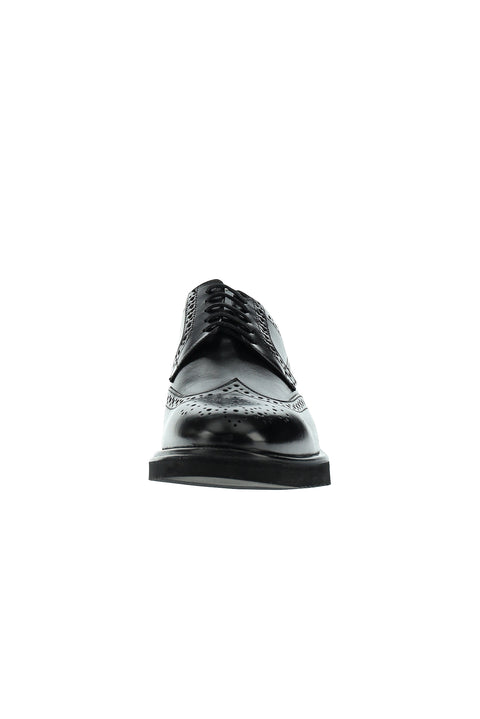 Black Casual Leather Shoes