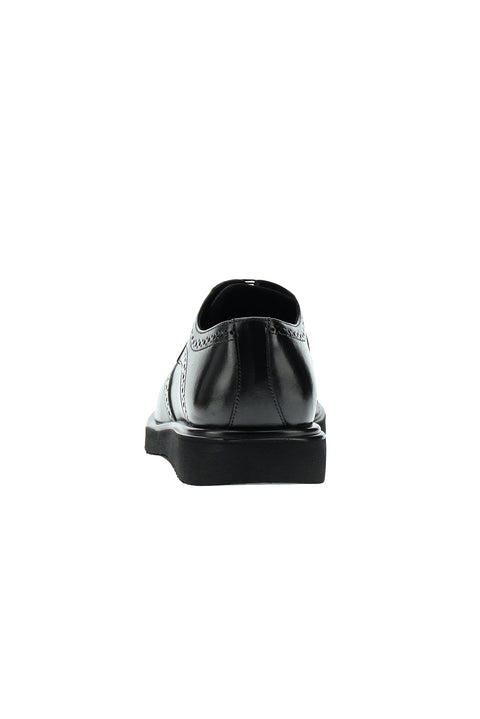 Black Casual Leather Shoes
