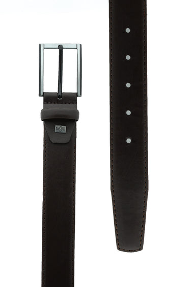 Koyu Kahve Büyük Beden Spor Kemer