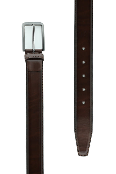 Koyu Kahve Klasik Kemer