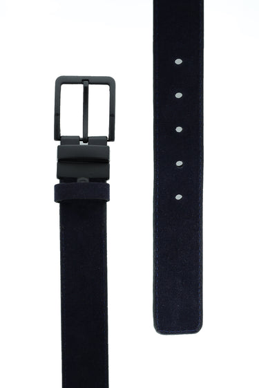 Koyu Lacivert Çift Taraflı Spor Kemer