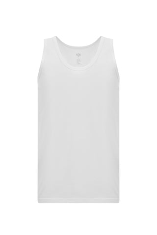 Beyaz 2'li Slim Fit Dar Kesim Pamuk Atlet Seti