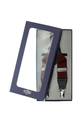 Açık Bordo Düz Pantolon Askısı