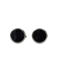 Siyah Taşlı Kol Düğmesi