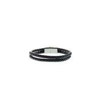 Black Leather Bracelet