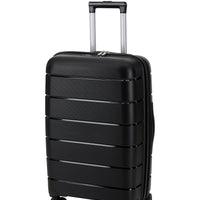 Black PP Medium Suitcase