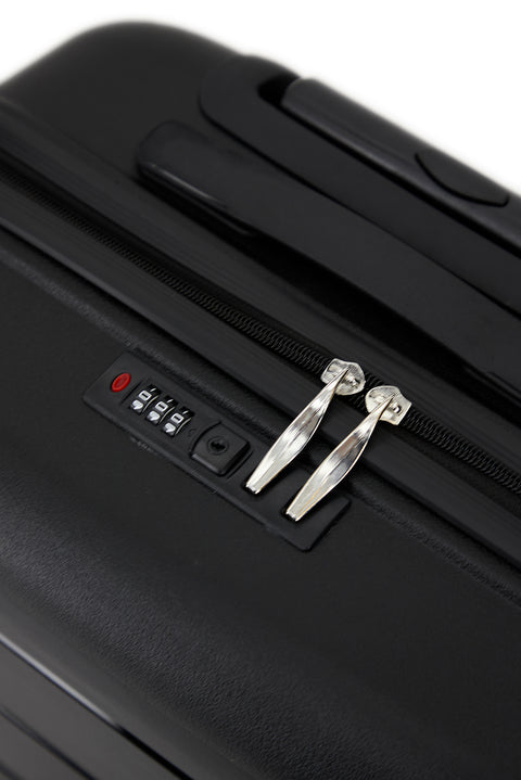Black PP Medium Suitcase