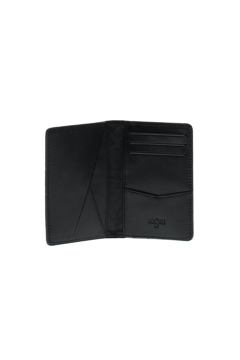 Black Leather Card Holder
