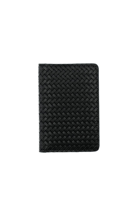 Black Leather Card Holder