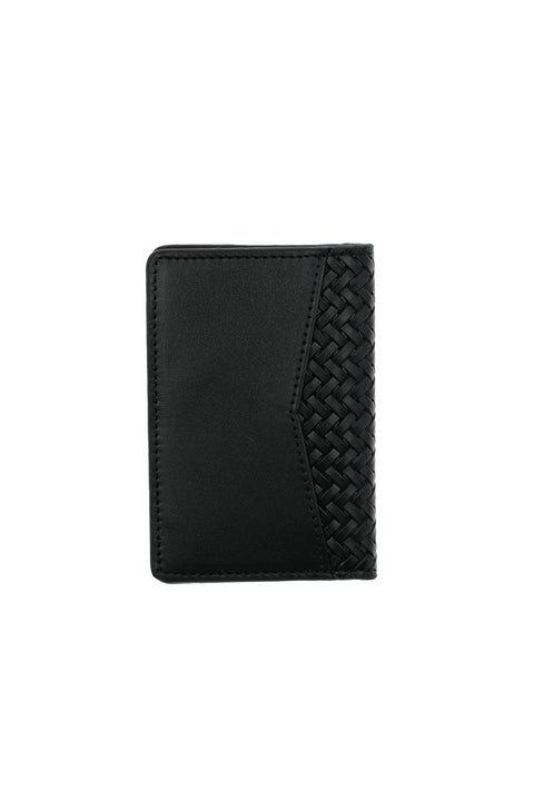 Black Leather Card Holder