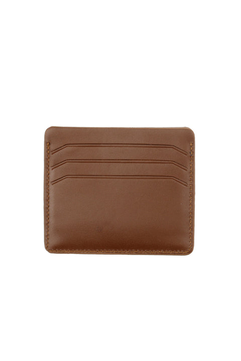 Tan Leather Card Holder