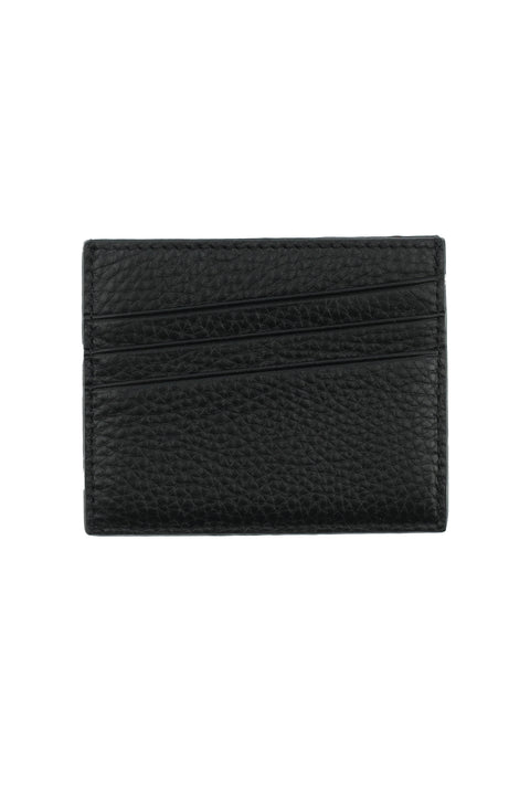 Black Leather Card Holder
