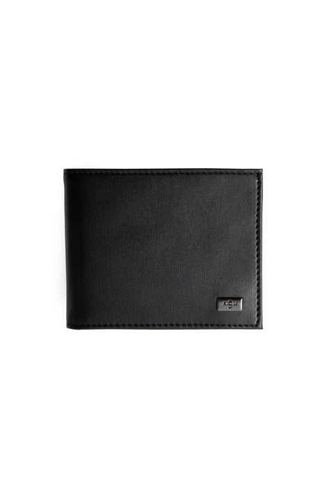 Light Black Plain Wallet with Card Holder and Money Compartment, Gift Box Included