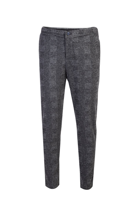 Black Slim Fit Narrow Cut Jogger Pants