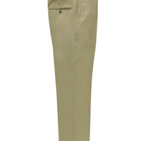 Küf Yeşili 7 Drop Slim Fit Dar Kesim Yünlü Klasik Kumaş Pantolon