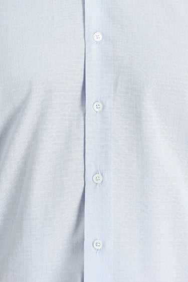 Mavi Uzun Kol Slim Fit Dar Kesim Desenli Gömlek