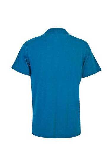 Petrol Yeşili Cepli Polo Yaka Regular Fit Pamuk Tişört