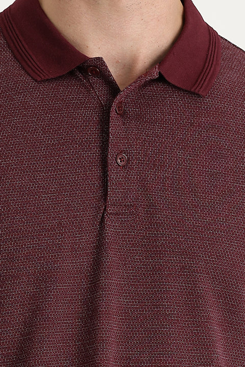 Vişne YD DSNL POLO YK T-SHIRT