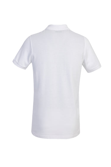 Beyaz Polo Yaka Slim Fit Dar Kesim Pamuk Tişört