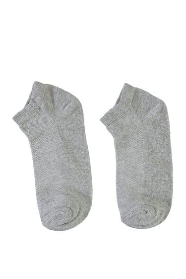 Açık Gri Melanj Spor Çorap