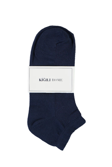 Orta Lacivert Spor Çorap