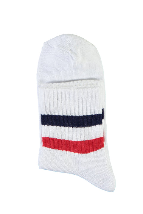 White Sports Ankle Socks