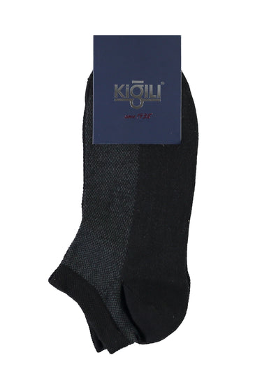 Açık Gri Melanj 2'li Spor Çorap Seti