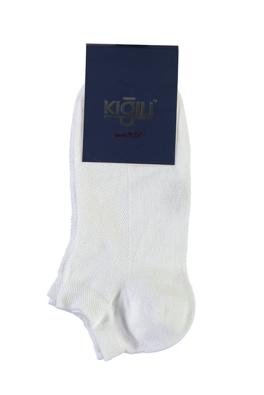 Beyaz 2'li Spor Çorap Seti