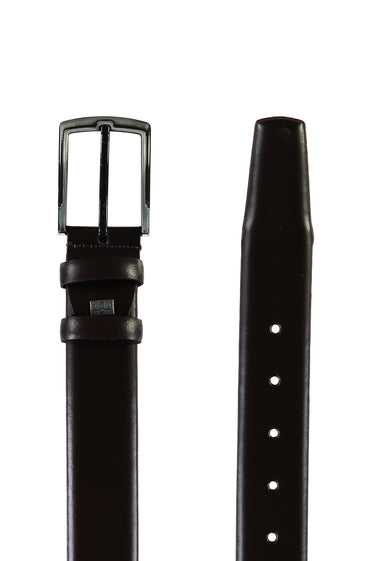 Koyu Kahve Klasik Deri Kemer