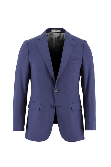 Orta Lacivert Yünlü Klasik Takım Elbise