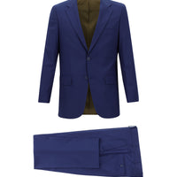 Orta Lacivert 4 Drop Relaxed Fit Rahat Kesim Takım Elbise
