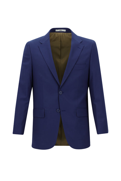 Orta Lacivert 4 Drop Relaxed Fit Rahat Kesim Takım Elbise