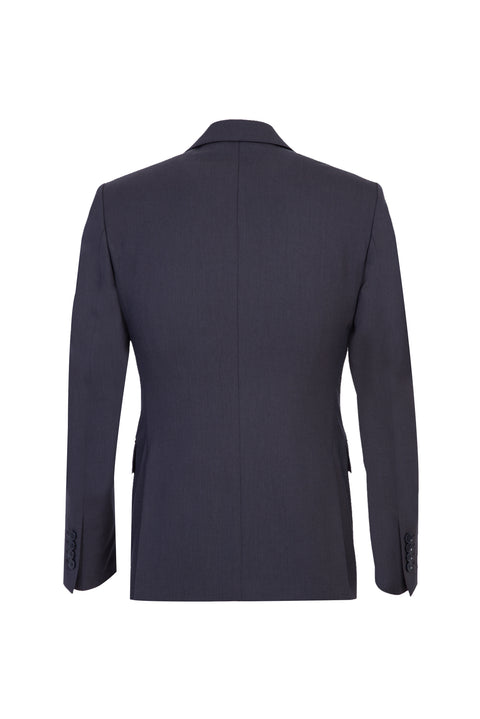Dark Gray 7 Drop Slim Fit Narrow Cut Wool Vest Suit
