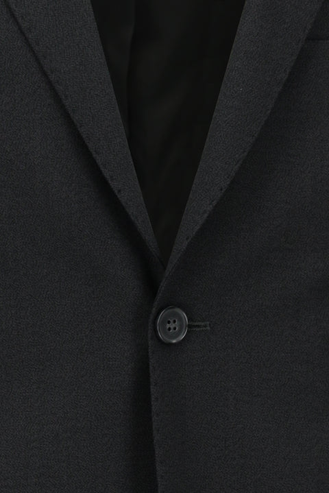 Koyu Antrasit 7 Drop Slim Fit Dar Kesim Kuşgözü Takım Elbise