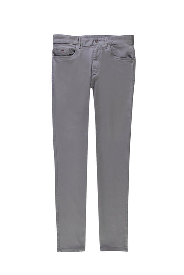 Orta Gri Relaxed Fit Rahat Kesim Likralı Kanvas / Chino Pantolon