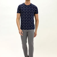 Orta Füme Regular Fit Likralı Kanvas / Chino Pantolon