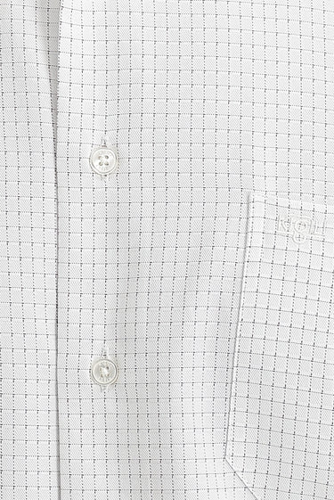 Açık Bordo Uzun Kol Regular Fit Kareli Gömlek