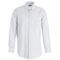 Beyaz Uzun Kol Regular Fit Kareli Gömlek