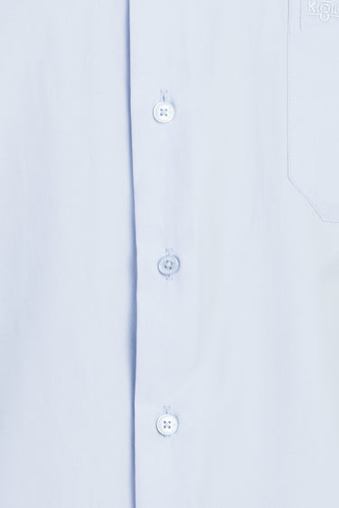 Uçuk Mavi Kısa Kol Regular Fit Gömlek