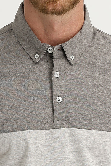 Açık Kahve  Polo Yaka Regular Fit Desenli Tişört