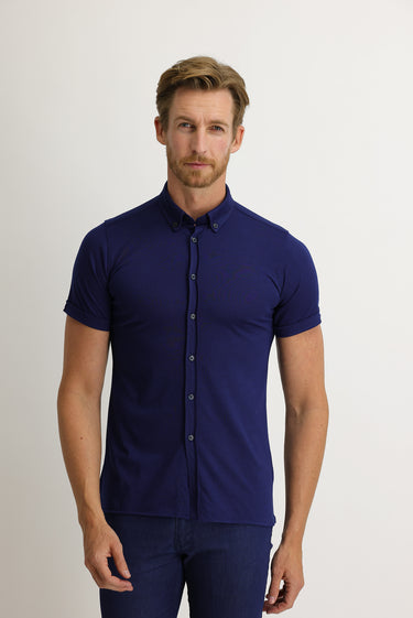 Açık Lacivert Polo Yaka Gömlek Tişört