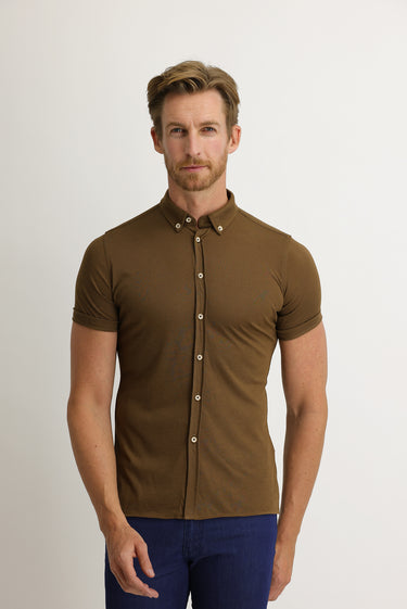 Taba Polo Yaka Gömlek Tişört