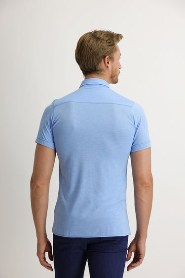 Açık Turkuaz Polo Yaka Gömlek Tişört