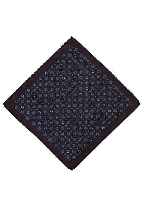 Light Burgundy Patterned Handkerchief
