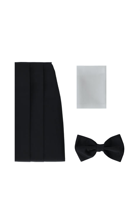 Black Bow Tie Suit