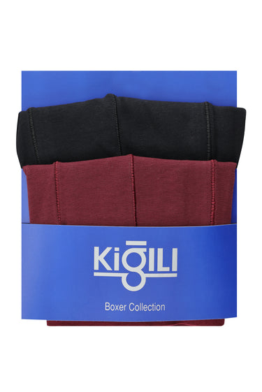 Şarap Bordo 2'li Düz Süprem Boxer